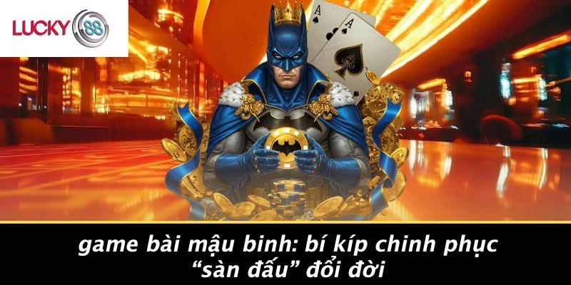 Game Bài Mậu Binh: Bí Kíp Chinh Phục “sàn Đấu” Đổi Đời
